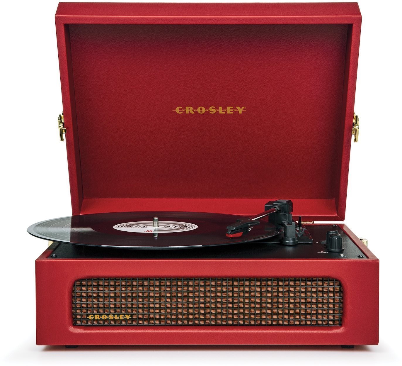 Lemezjátszó Crosley Voyager - Burgundy Red