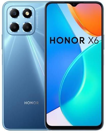 Mobiltelefon Honor X6 4 GB/64 GB kék