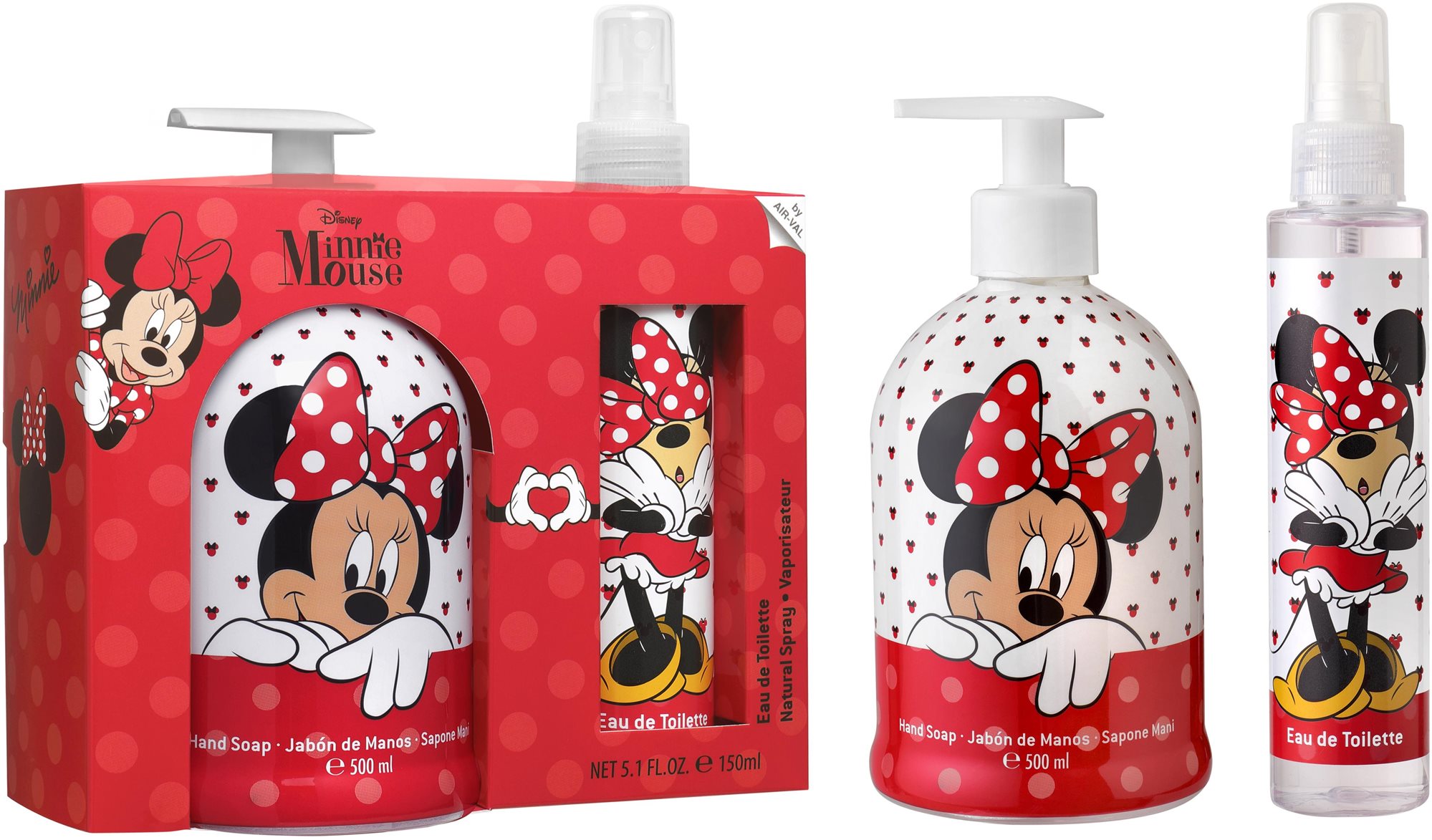 Parfüm szett AIRVAL Minnie EdT Szett 650 ml