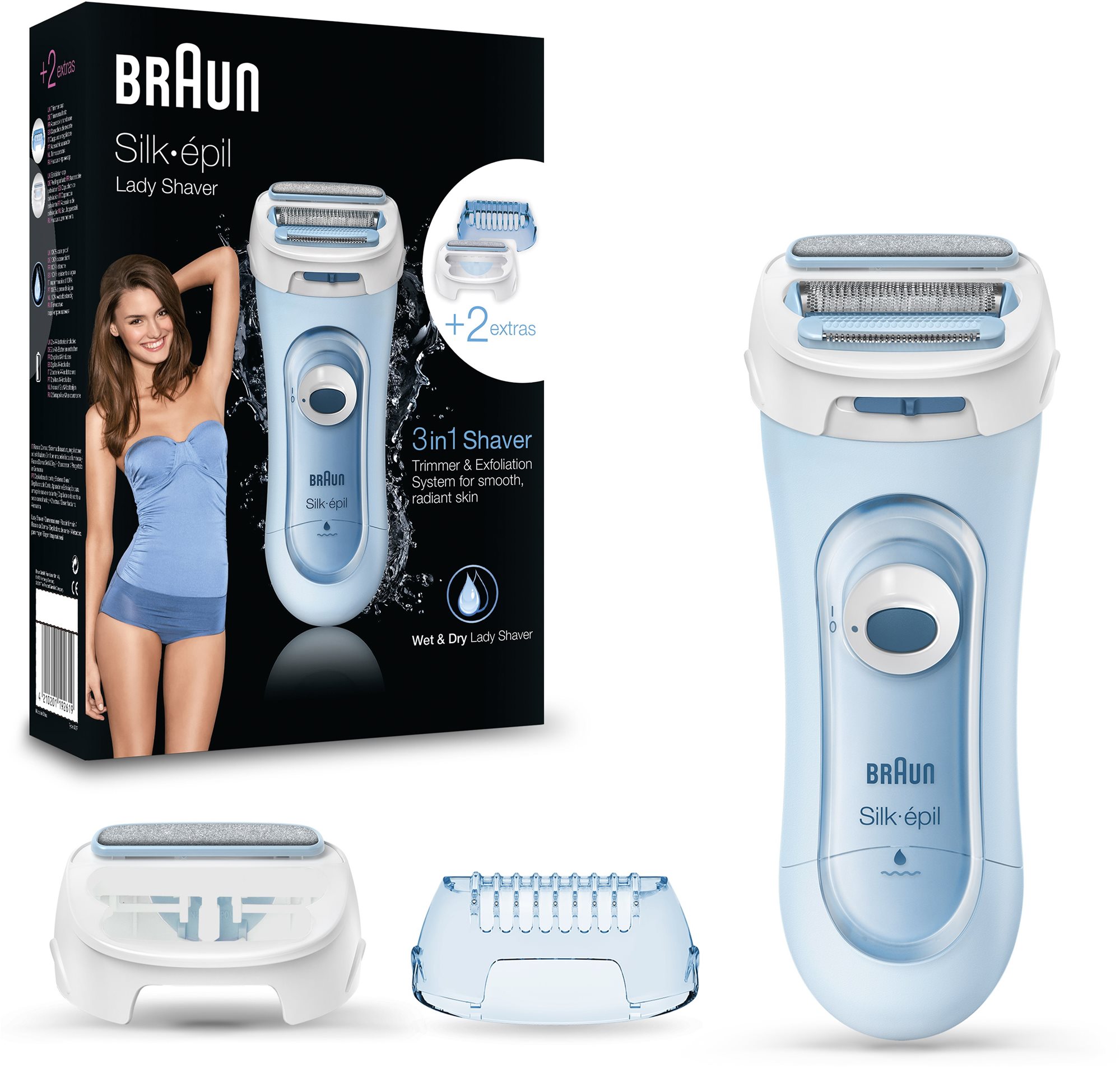 Szőrtelenítő Braun Lady Shaver 5160