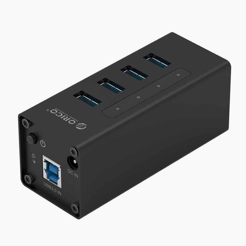 USB Hub ORICO A3H4-V2 fekete