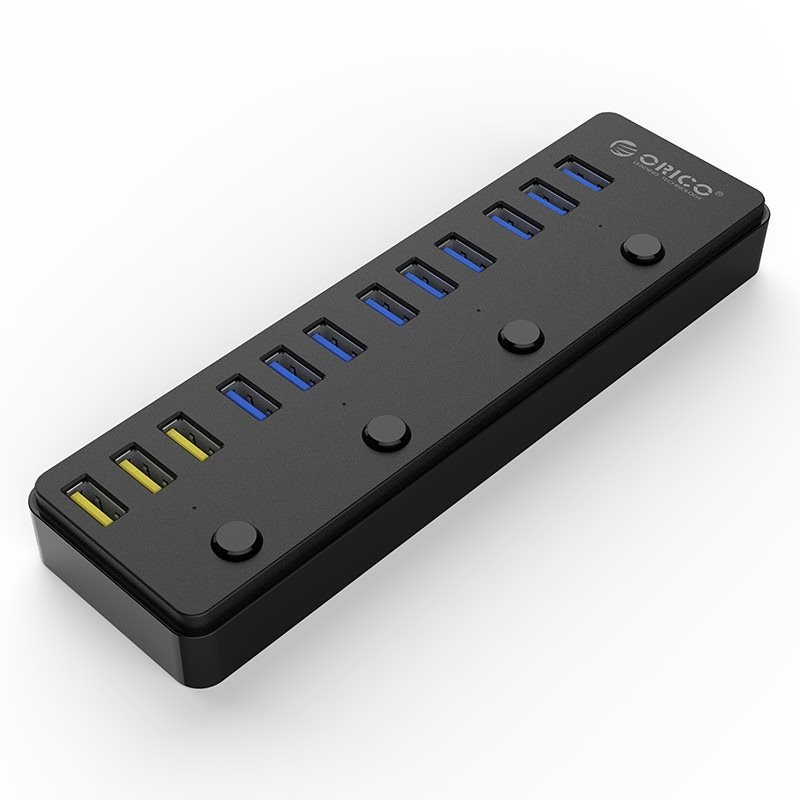 USB Hub ORICO P12-U3-EU-BK