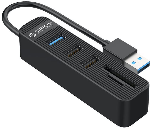 USB Hub ORICO TWU32-3AST + SD 15 cm