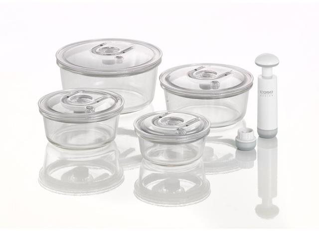 Vákumozó gép CASO vákuum ROUND VacuBoxx R-Set