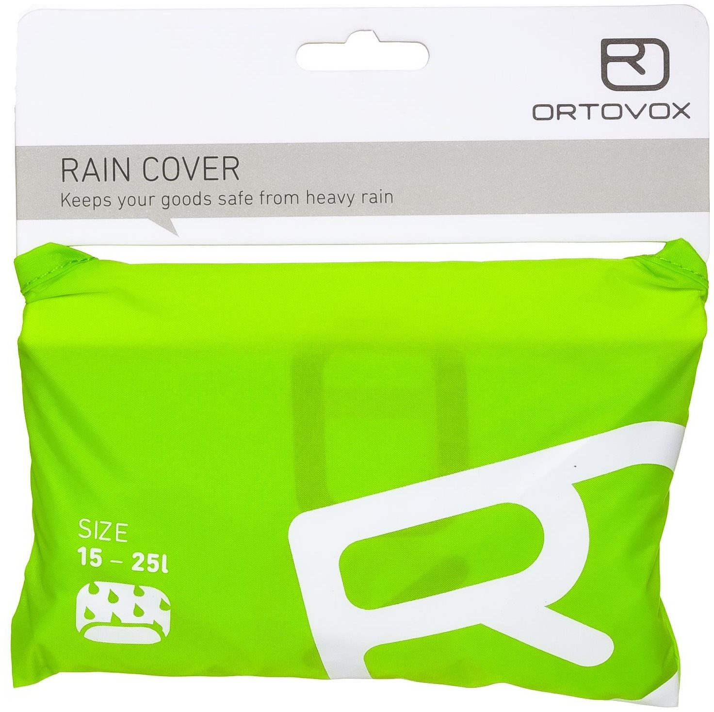 Esővédő huzat Ortovox RAIN COVER 15-25 Liter boldog zöld