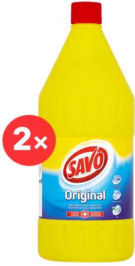 Fertőtlenítő SAVO Original fertőtlenítés 2 × 2 l