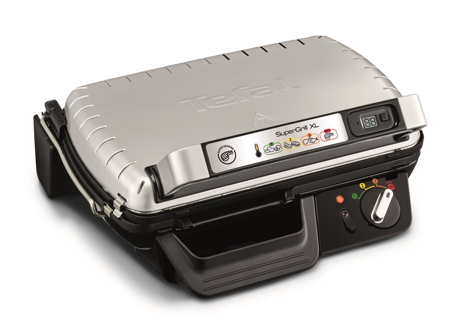 Kontakt grill Tefal GC461B34 SuperGrill Timer XL