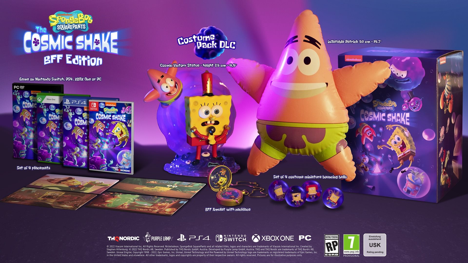 Konzol játék SpongeBob SquarePants Cosmic Shake: BFF Edition - Nintendo Switch