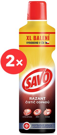 Lefolyótisztító SAVO Razant 2× 1