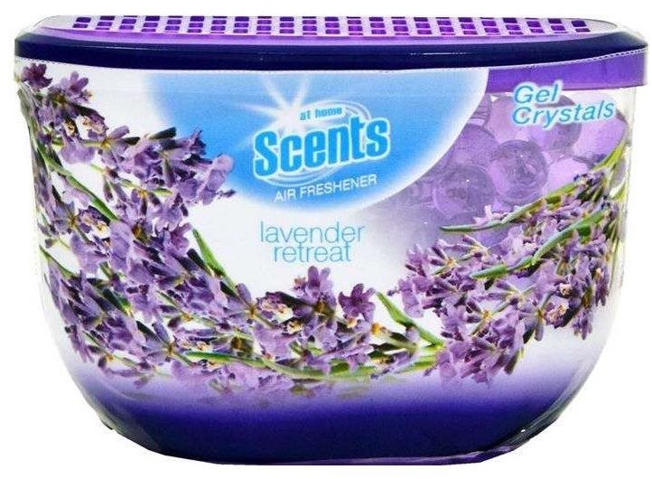 Légfrissítő AT HOME Exclusive Gel Crystals Lavender Retreat 150 g