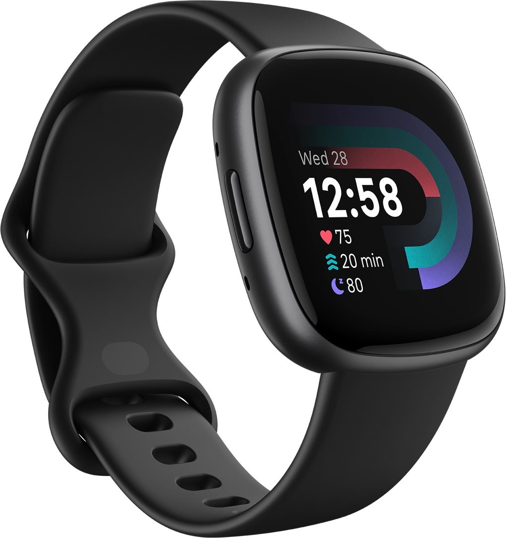 Okosóra Fitbit Versa 4 Black / Graphite