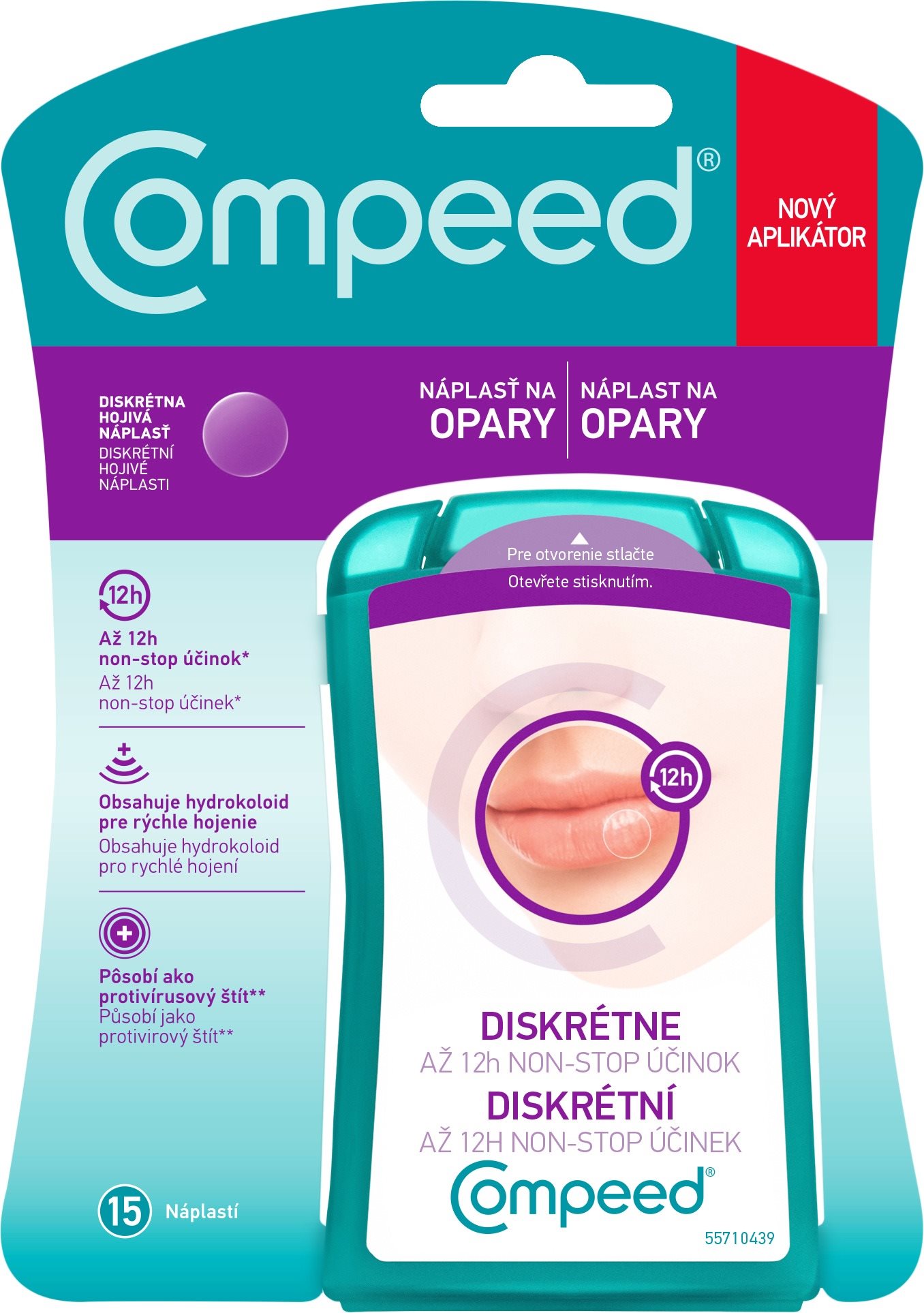 Tapasz COMPEED Herpesz tapasz 15 db