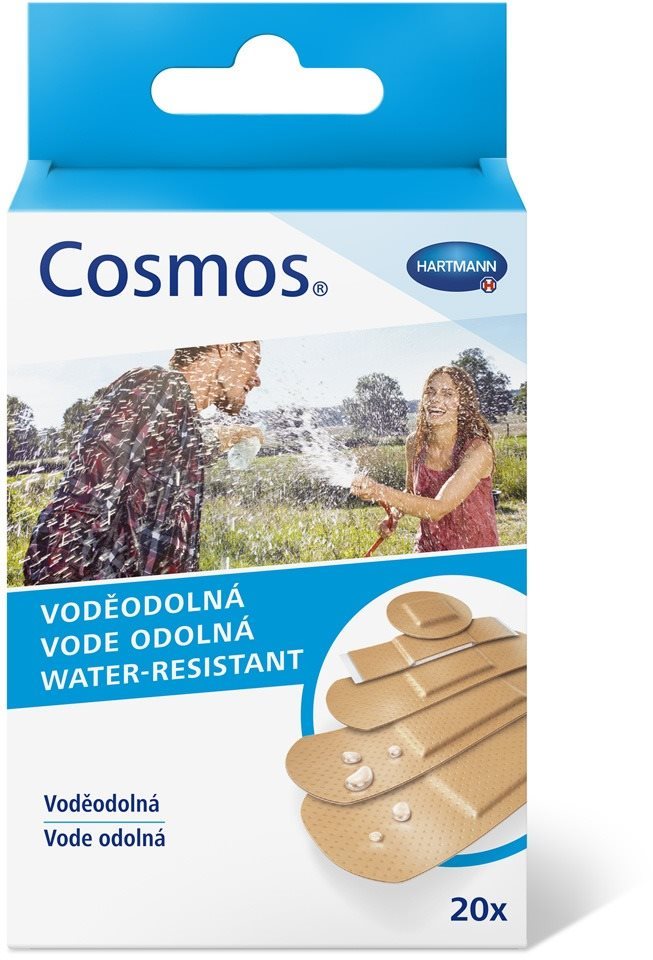 Tapasz COSMOS vízálló sebtapasz 5 méretben (20 db)