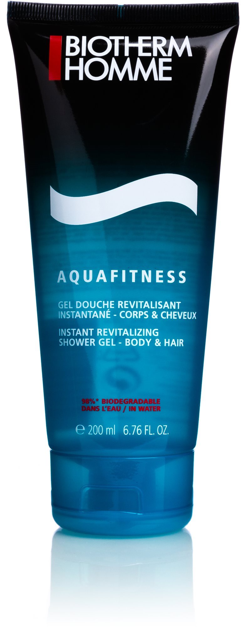 Tusfürdő BIOTHERM Homme Aquafitness Revitalizing Shower Gel 2in1 200 ml