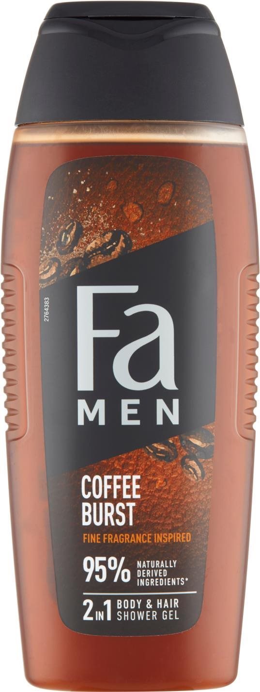 Tusfürdő FA MEN Coffee Burst Shower Gel 400 ml