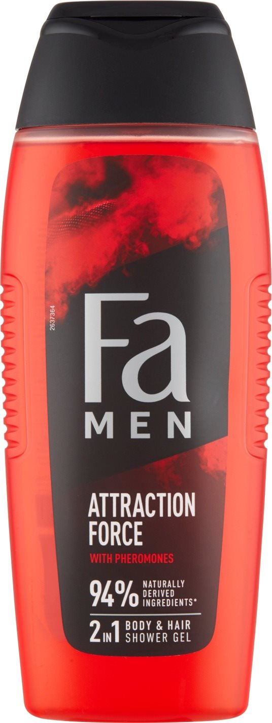 Tusfürdő FA Men Attraction Force Shower Gel 400 ml