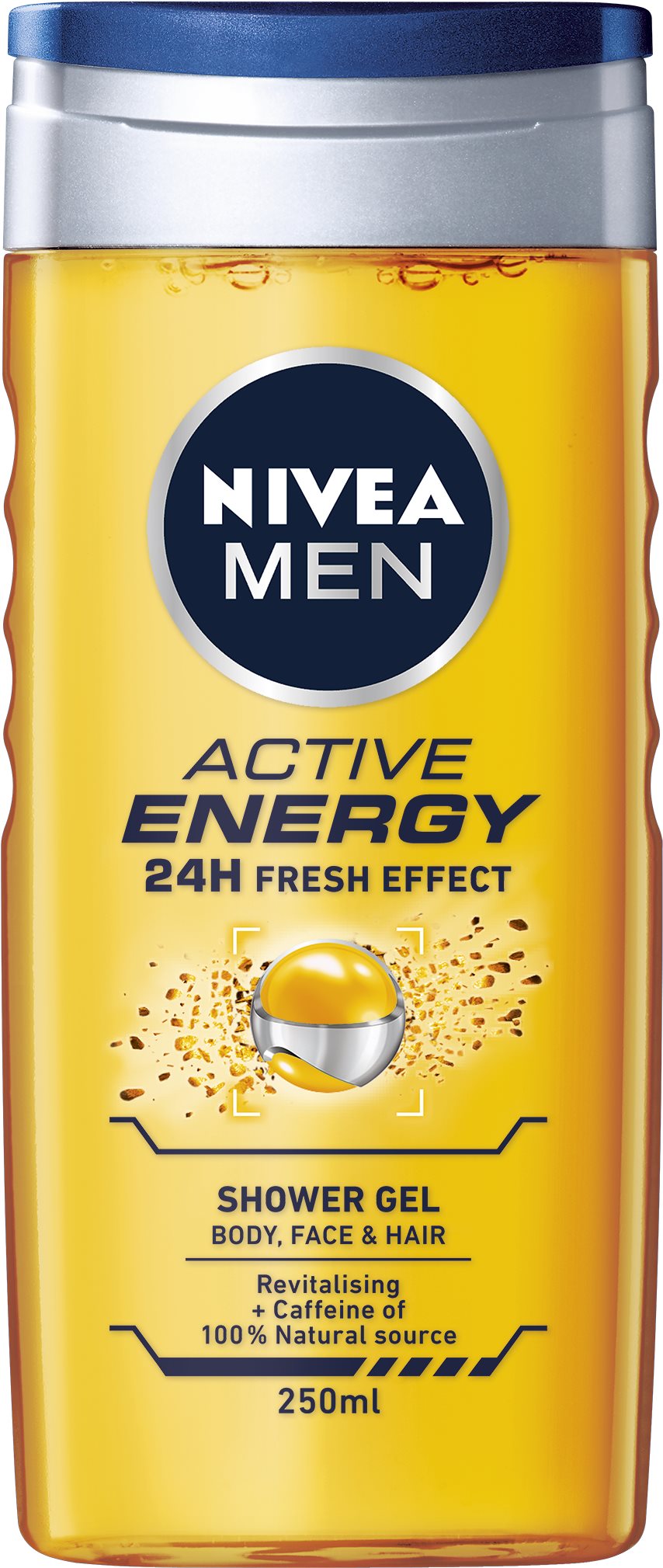 Tusfürdő NIVEA MEN Active Energy Shower 250 ml