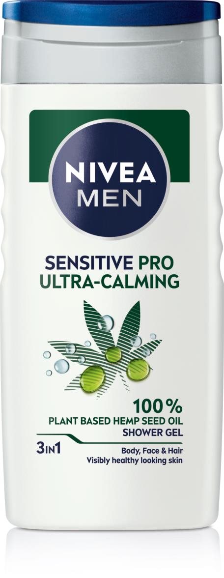 Tusfürdő NIVEA Men tusfürdő Ultra calming 250 ml