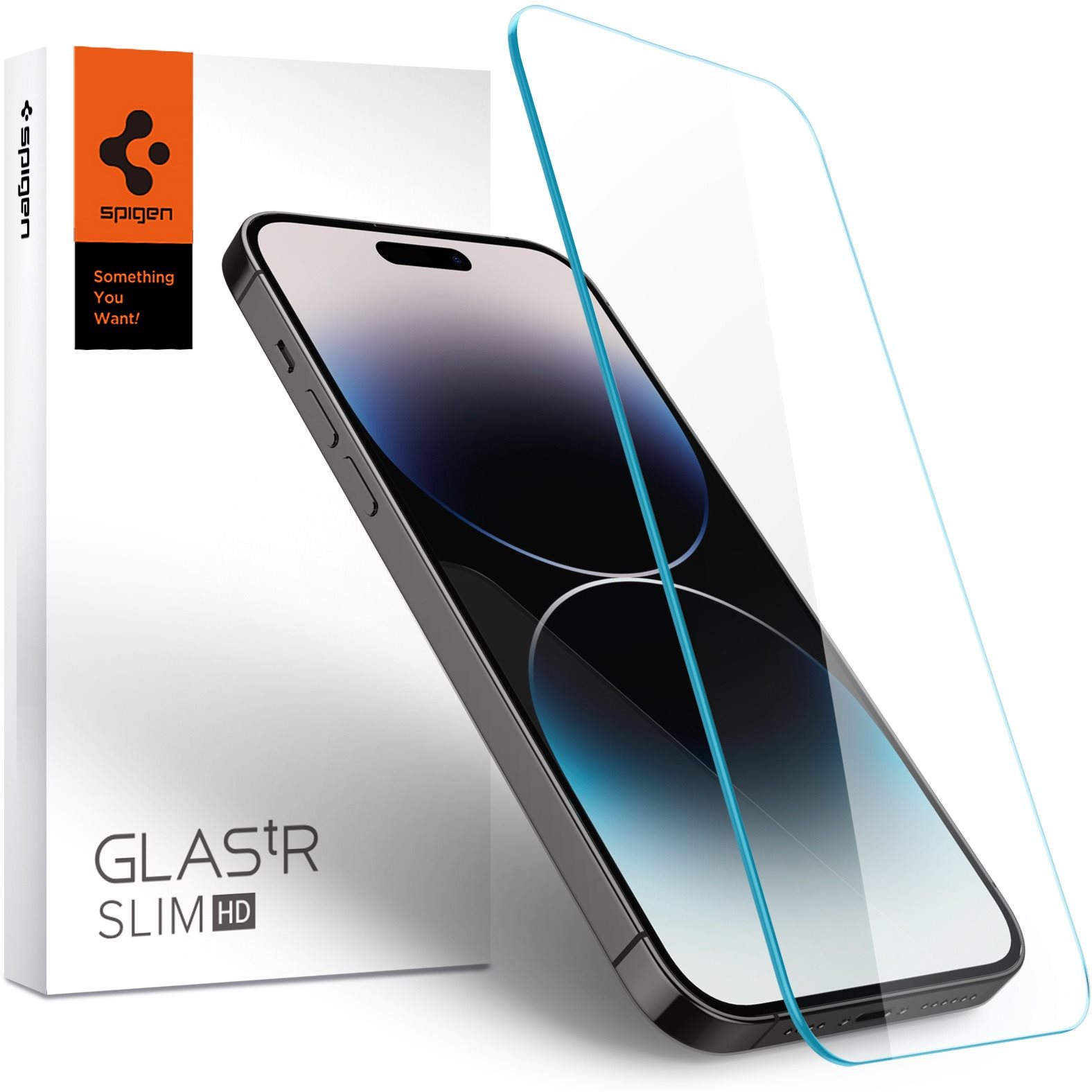 Üvegfólia Spigen tR Slim HD 1 Pack Transparency iPhone 14 Pro