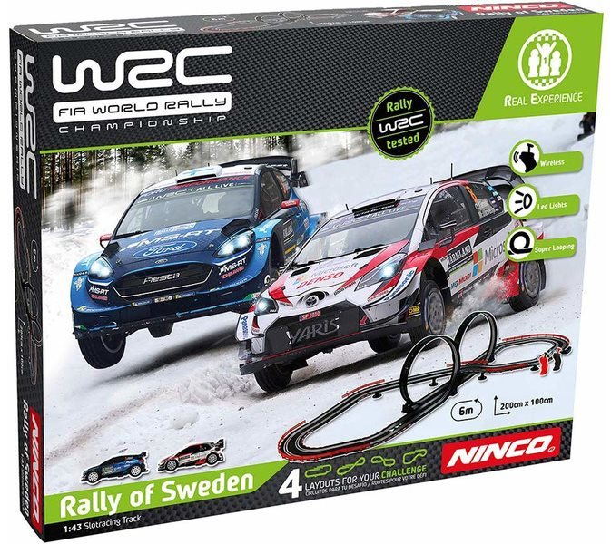 Autópálya játék WRC Rally Sweden 1:43