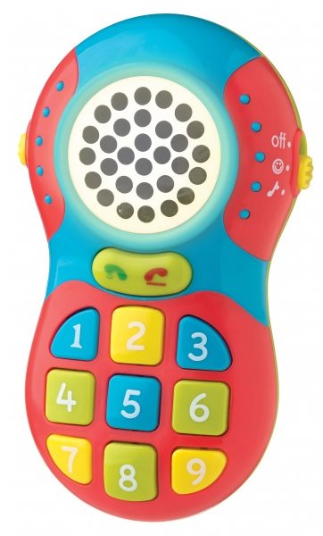 Babajáték Playgro játéktelefon gyermekeknek