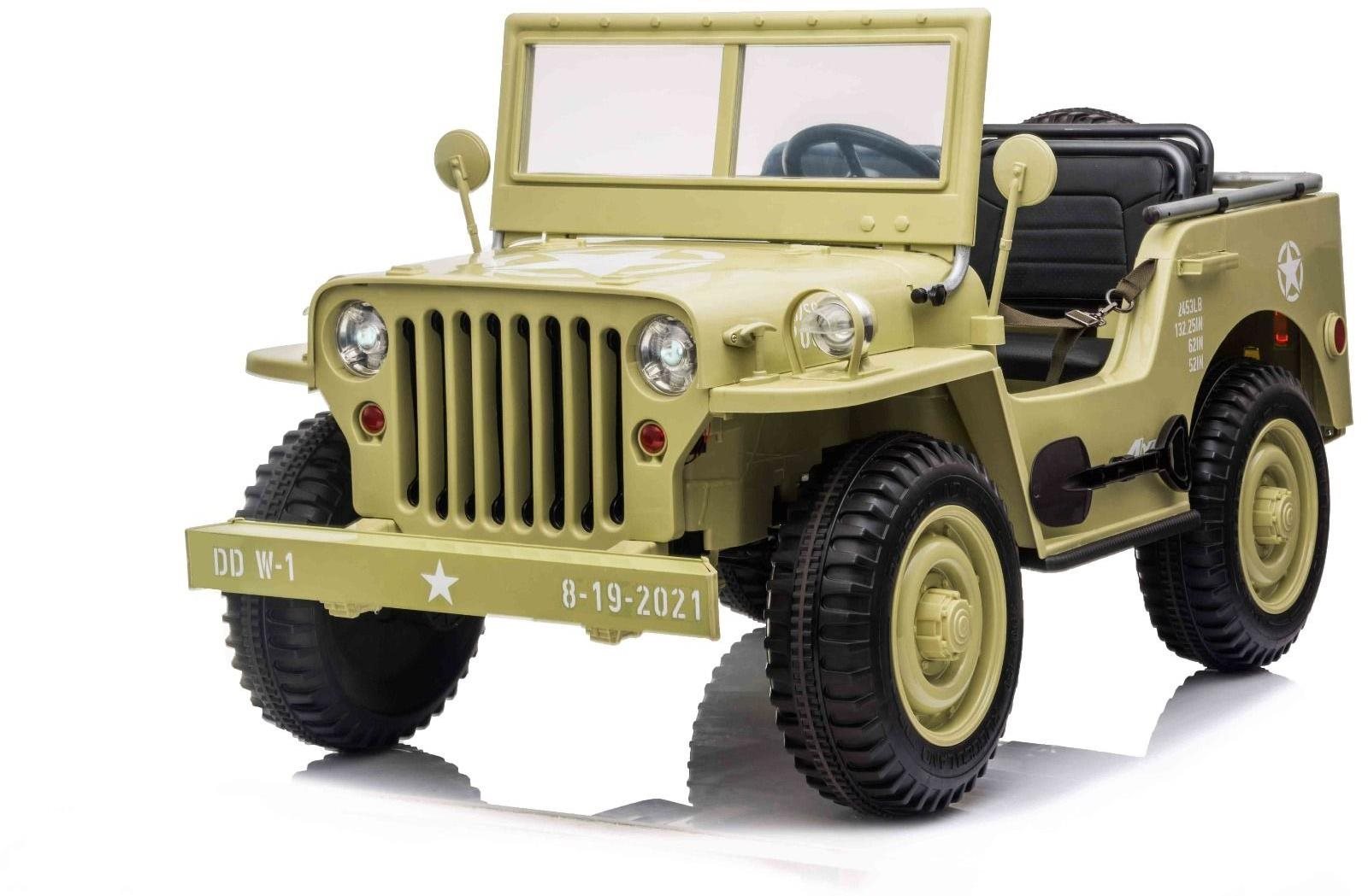 Elektromos autó gyerekeknek USA ARMY 4X4