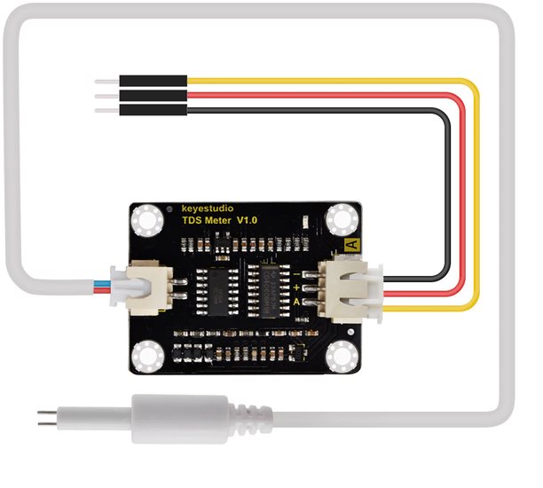 Elektromos építőkészlet Arduino TDS mérő