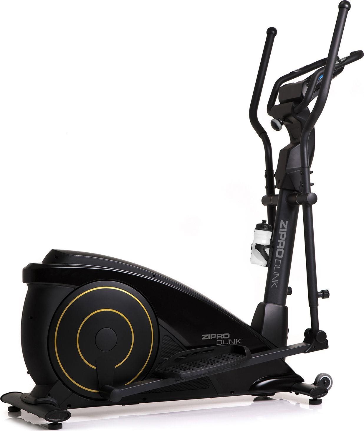 Elliptikus tréner ZIPRO Dunk Gold iConsole + Electro-Magnetic Elliptical Cross Trainer