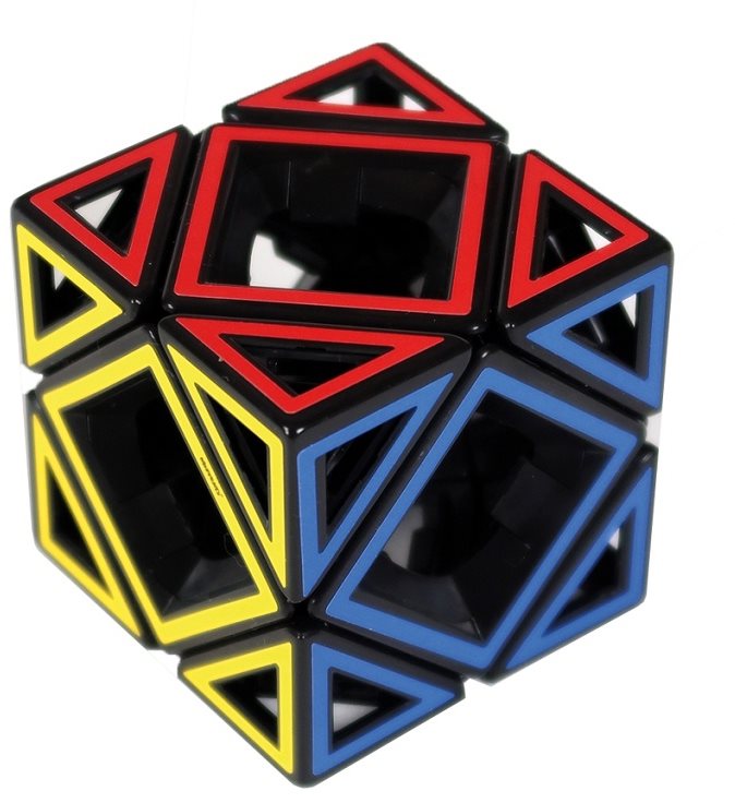 Fejtörő RecentToys Hollow Skewb Kocka