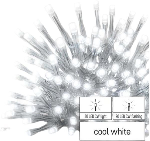 Fényfüzér EMOS Standard LED összekötő fényfüzér