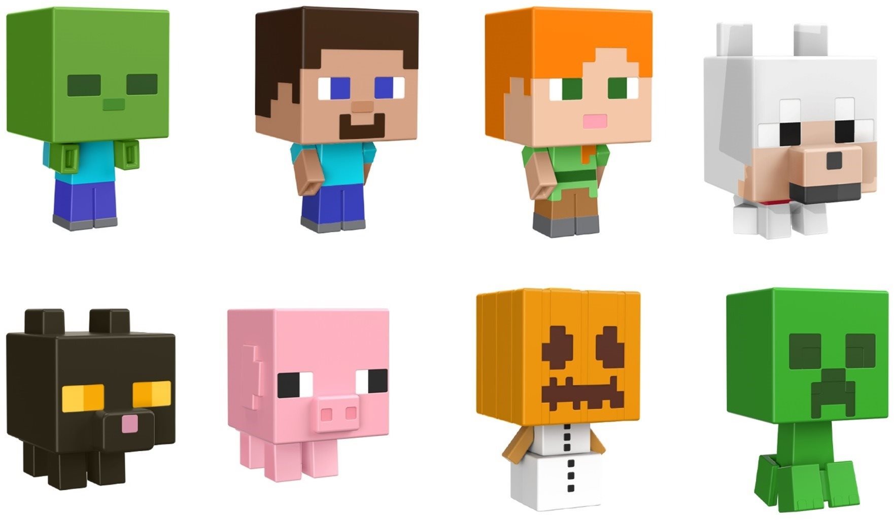 Figura Minecraft Mini Mob Fej