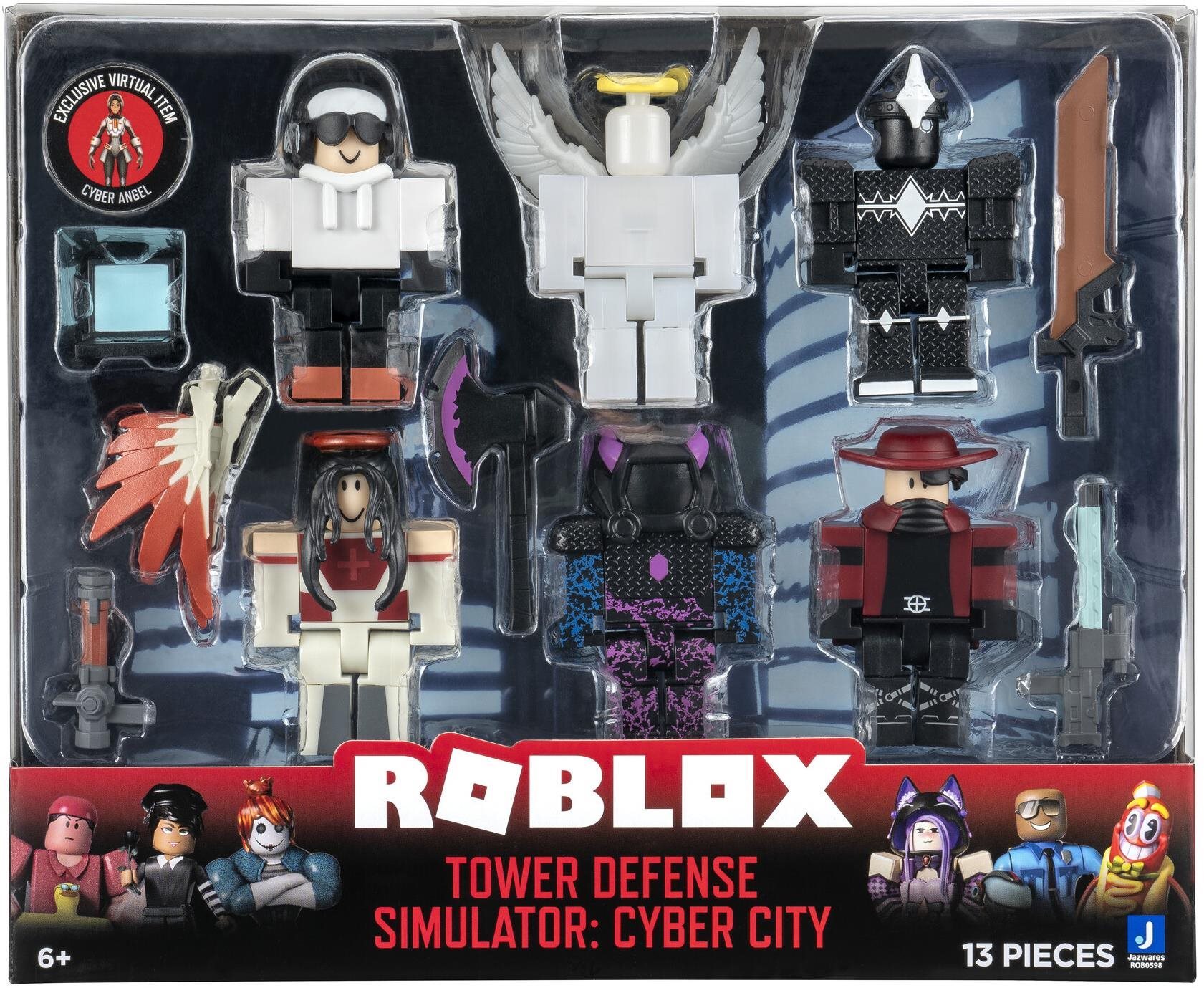 Figura Roblox Multipack Tower Defense Simulator: Cyber City