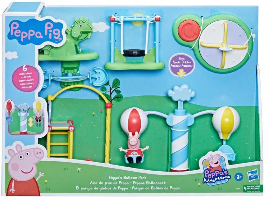 Figura kiegészítő Peppa malac - Ballon park szett