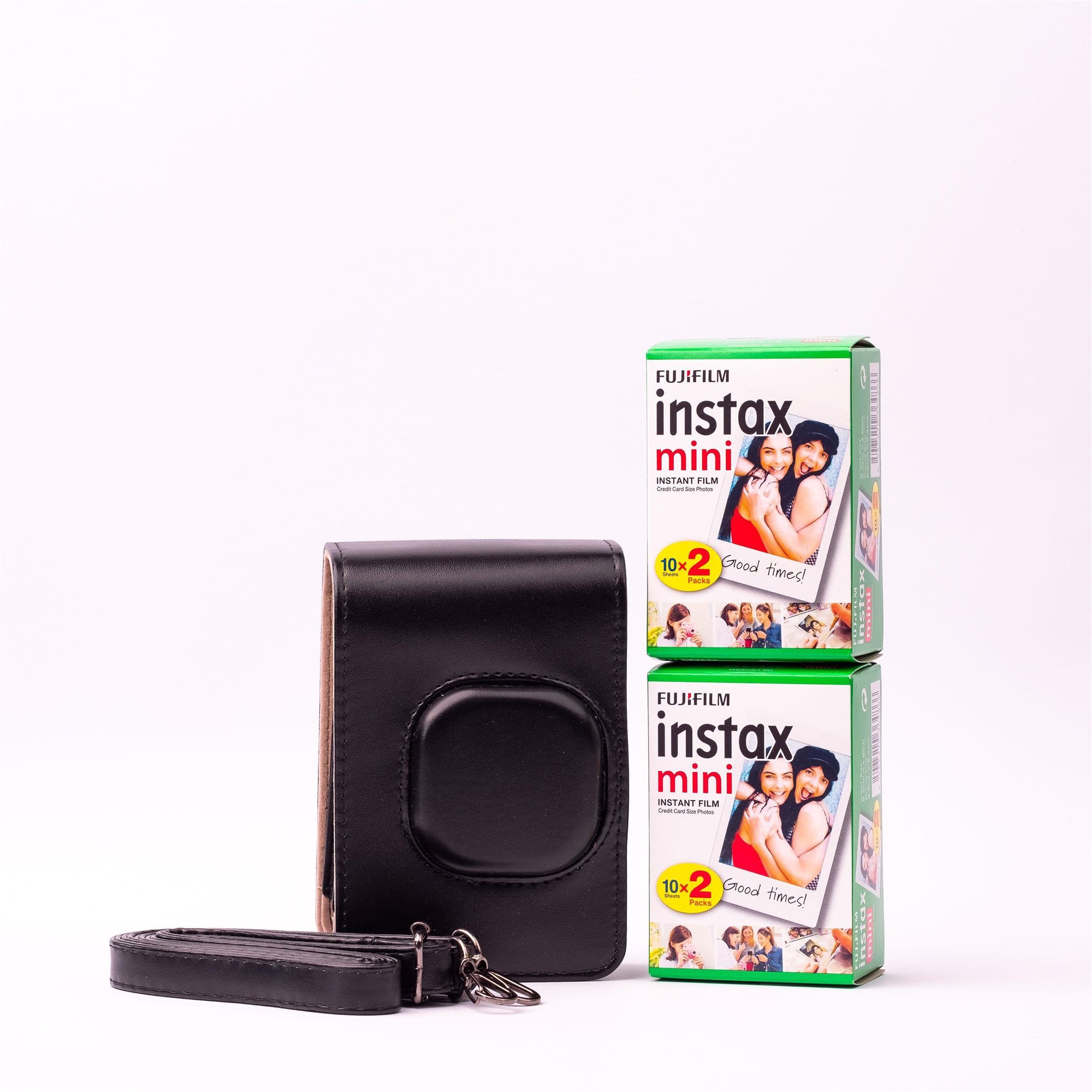 Fotópapír Fujifilm Instax mini Liplay case black bundle