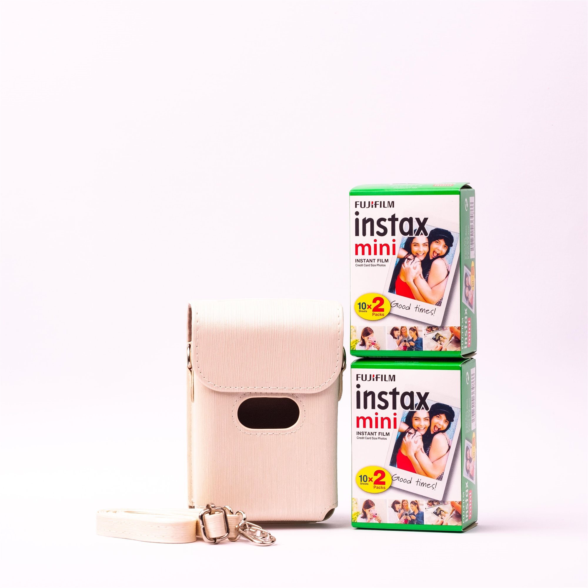 Fotópapír Fujifilm Instax mini link case white bundle