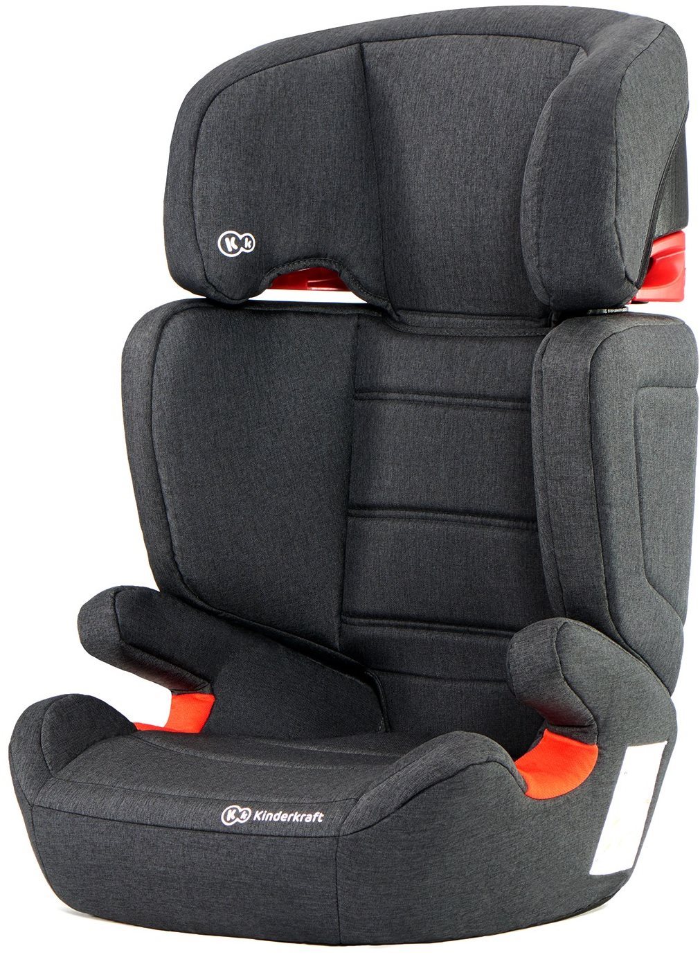 Gyerekülés Kinderkraft Junior Fix Black 15-36 kg 2019