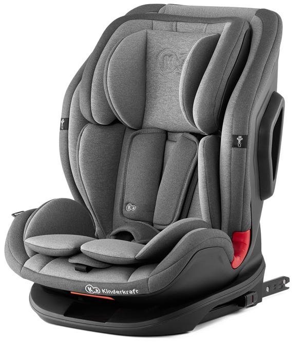 Gyerekülés Kinderkraft Oneto3 Isofix Rocket Grey 9–36 kg