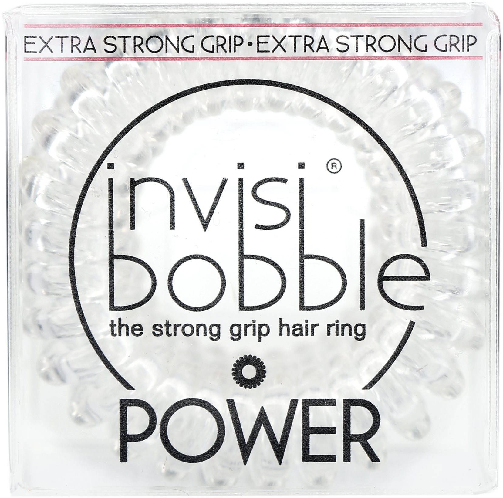 Hajgumi INVISIBOBBLE Power Crystal Clear hajgumi szett