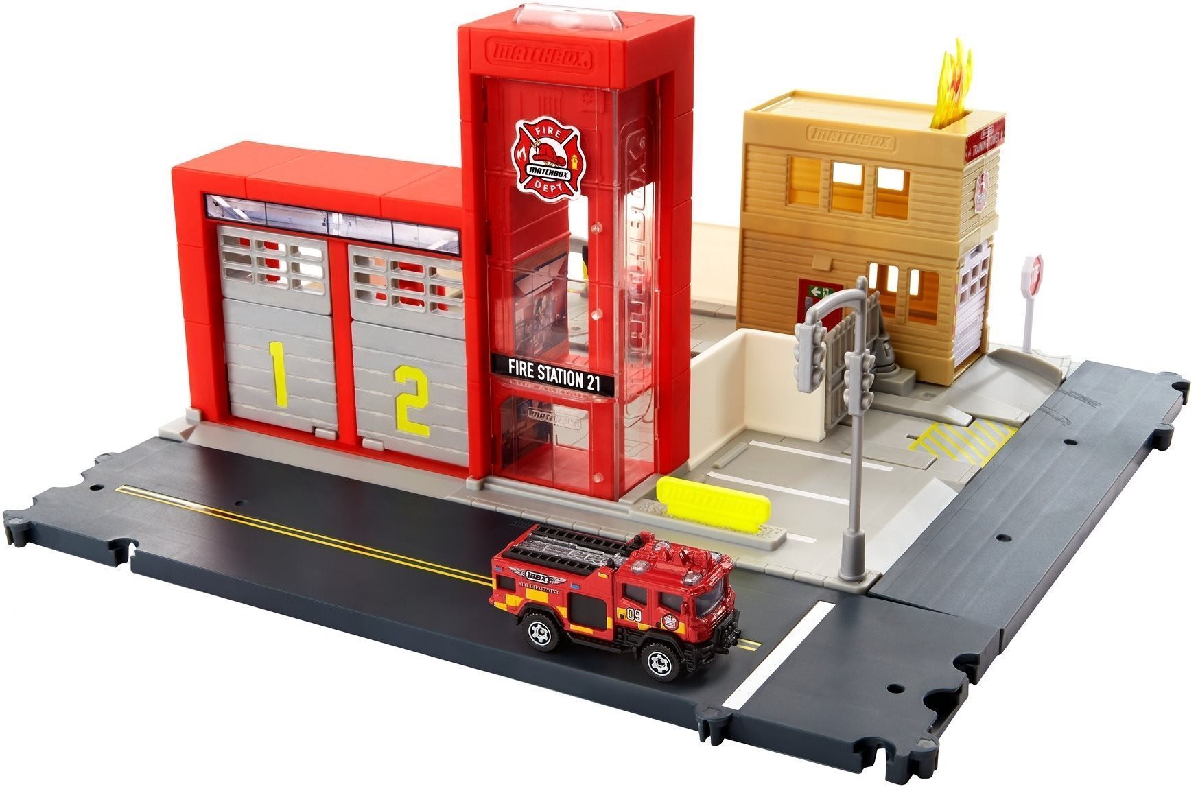 Játék autó Matchbox Action A legjobb sofőr - hangokkal