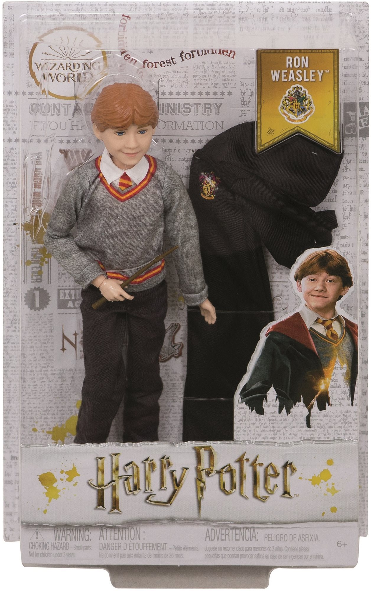 Játékbaba Harry Potter Ron Weasley