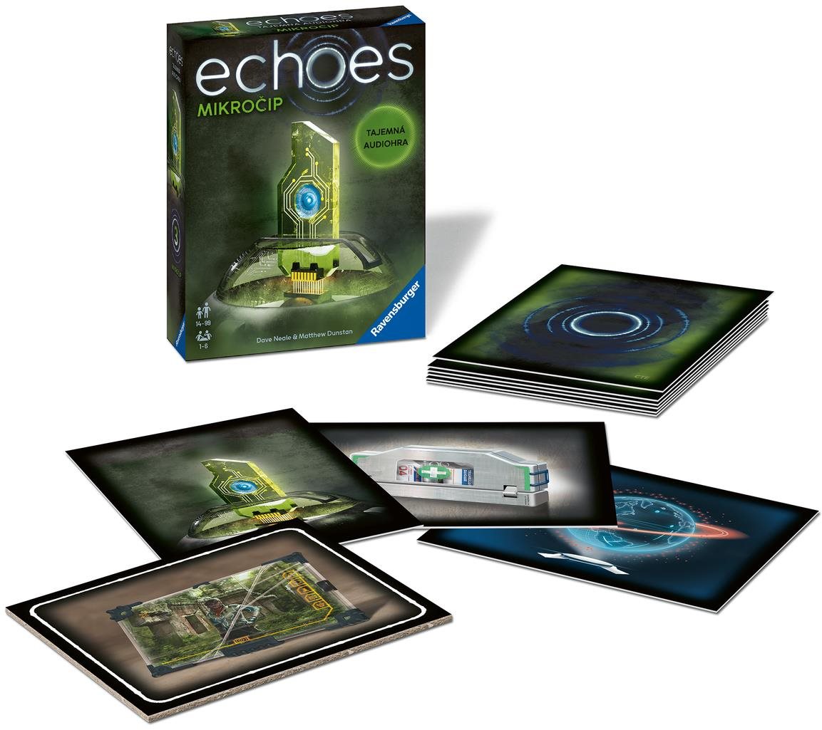 Kártyajáték Ravensburger 209200 Echoes Mikrochip