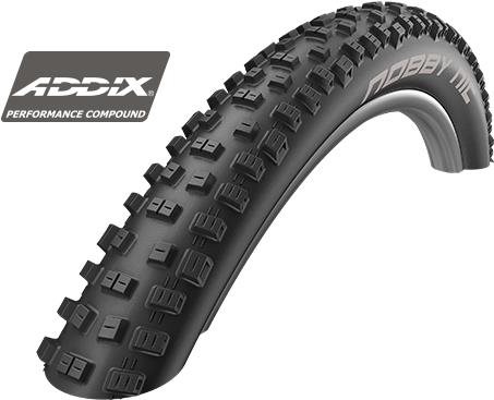 Kerékpár külső gumi Schwalbe Nobby Nic new 27.5x2.25 Addix Performance nem hajtogatható