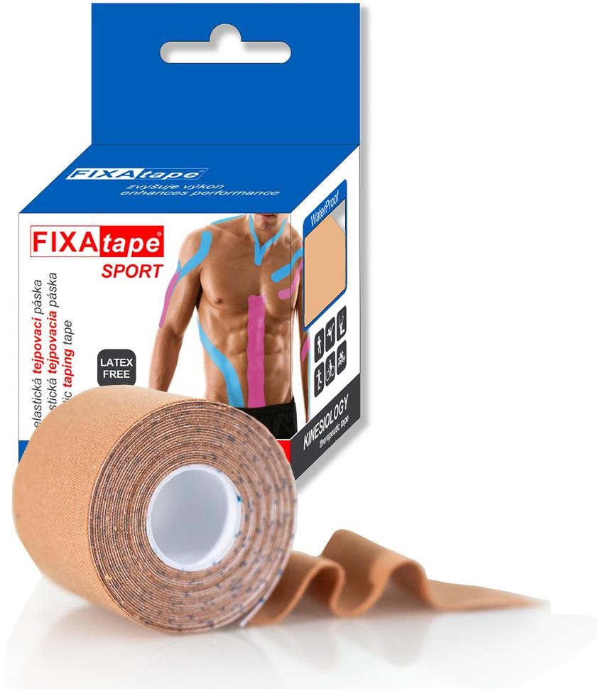 Kineziológiai tapasz FIXAtape Kinesio Standard 5 cm × 5 m