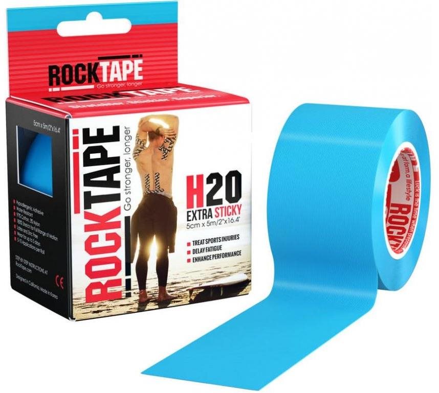 Kineziológiai tapasz RockTape H2O Kineziológiai szalag kék