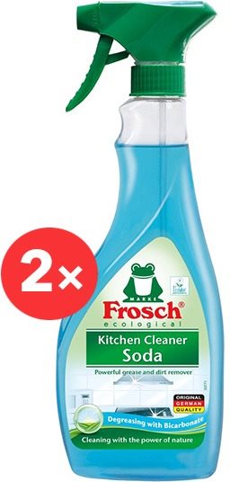 Környezetbarát tisztítószer FROSCH EKO Tisztítószer szódával 2 × 500 ml