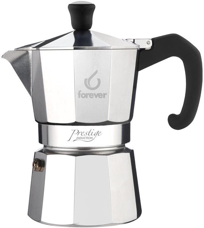 Kotyogós kávéfőző Forever Miss Moka Prestige Induction kotyogós kávéfőző 3 csészére