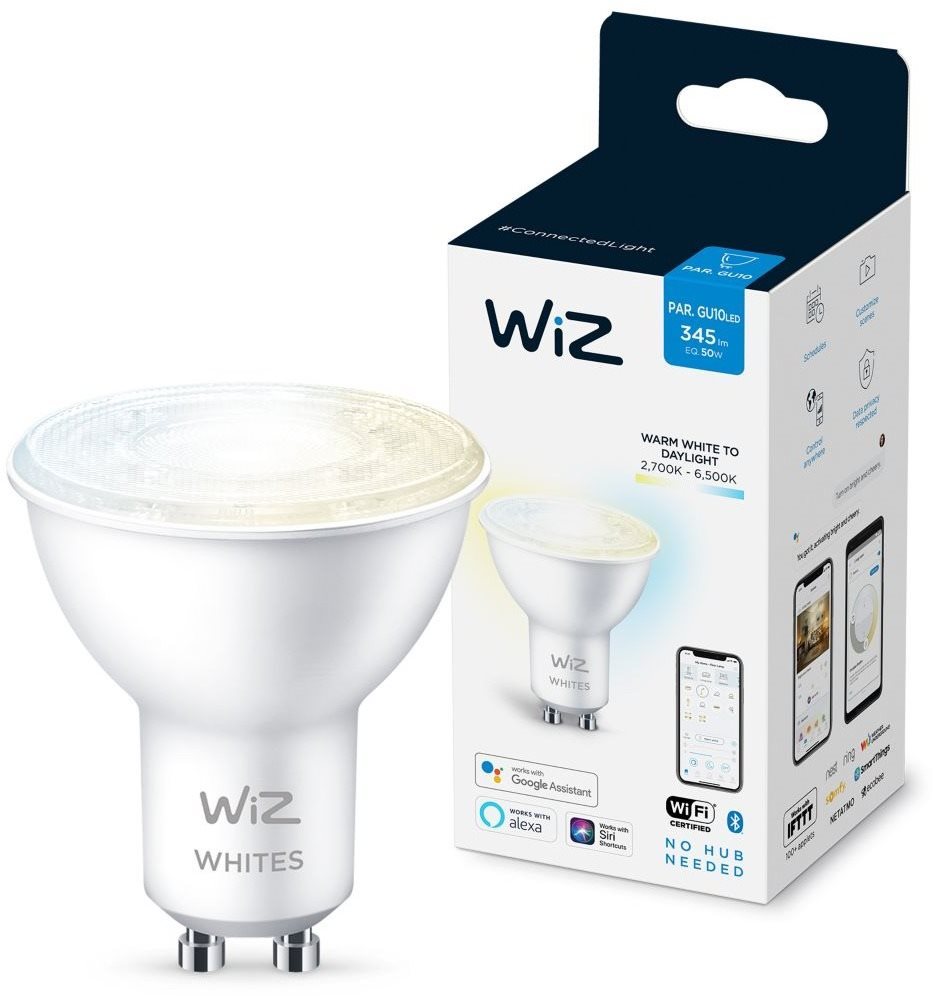 LED izzó WiZ Tunable White 50 W GU10