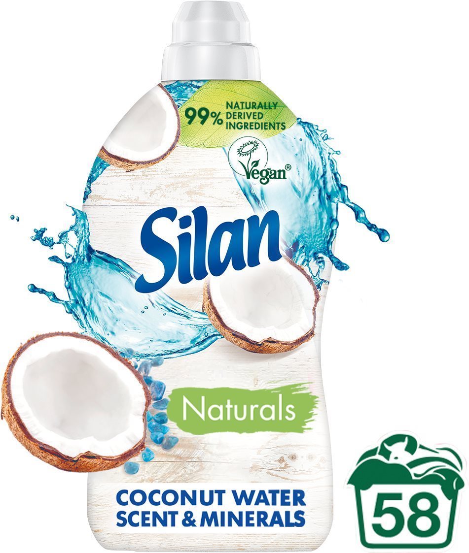 Öko öblítő SILAN Naturals Coconut Water Scent & Minerals 1