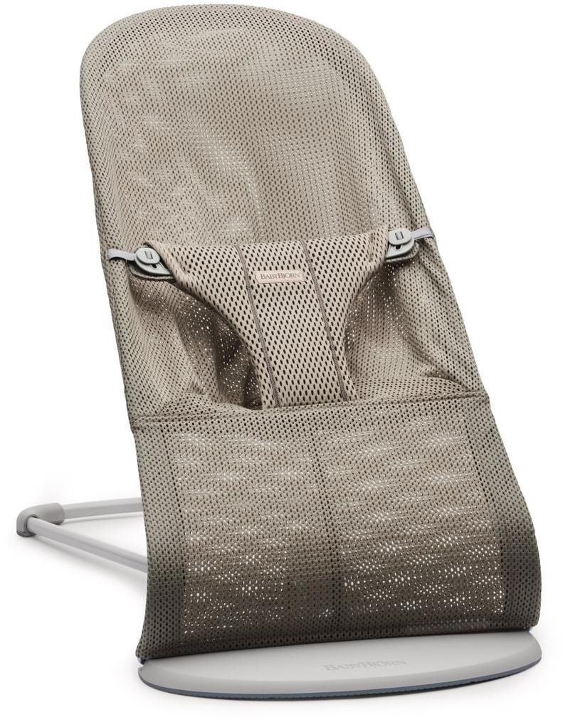 Pihenőszék Babybjörn Bliss Grey beige Mesh