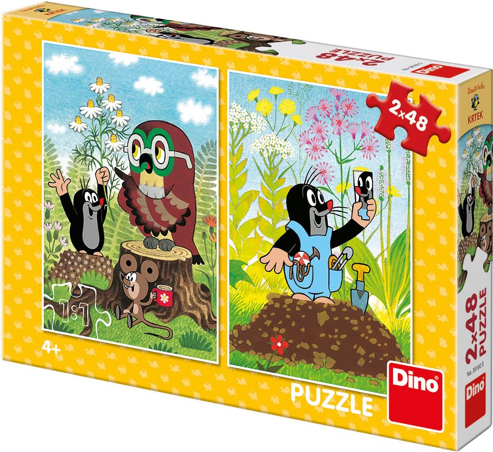 Puzzle Kisvakond a tisztáson